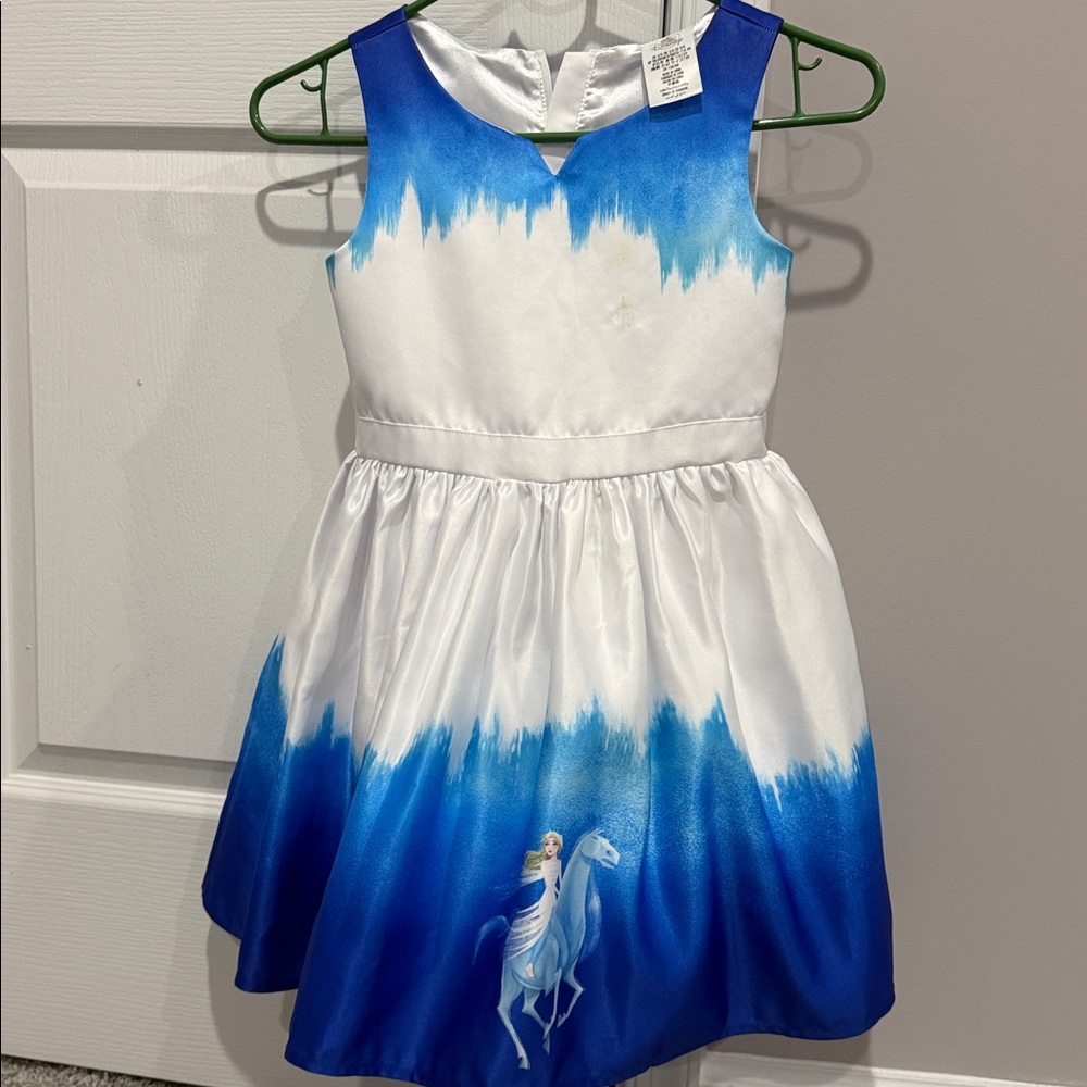 Disney Blue and White Elsa dress